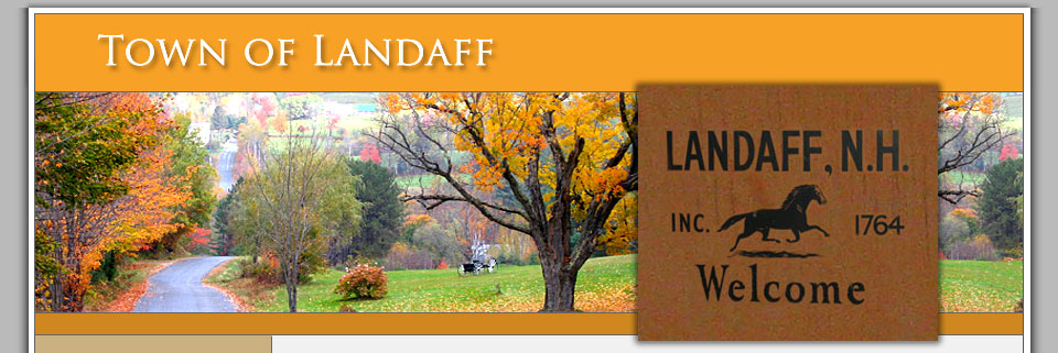Town of Landaff, NH header